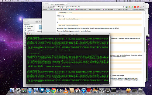 Mac OS X command line